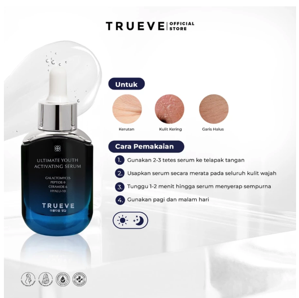 Natura Deca Kosmetika TRUEVE Ultimate Youth Activating Serum