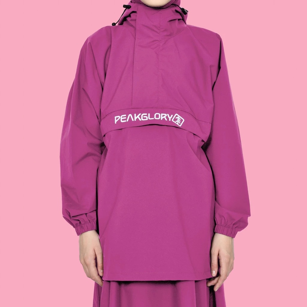  Peakglory Jas Hujan Wanita Rok