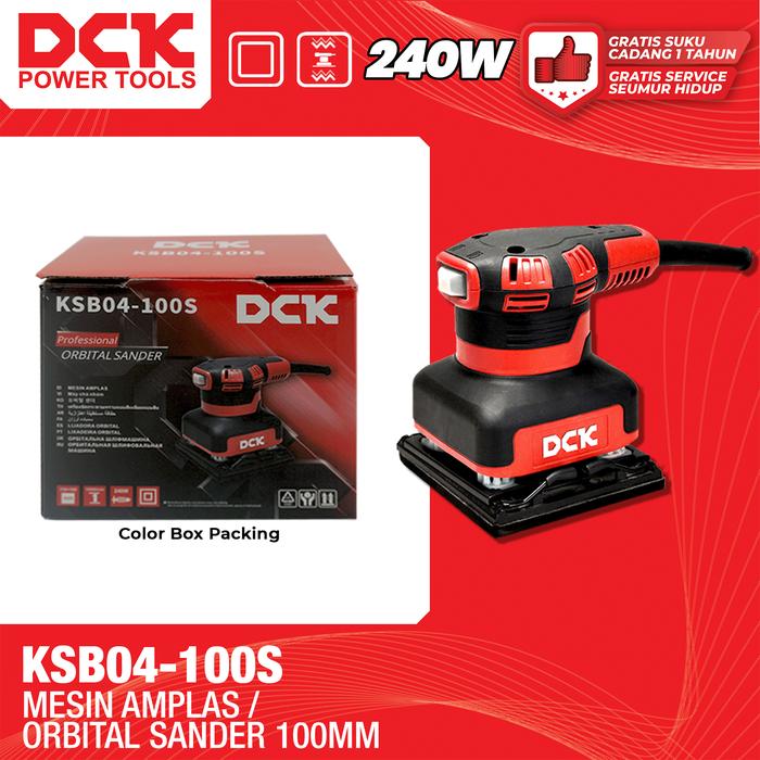 DCK Power tools Indonesia DCK Orbital Sander 110 mm KSB04-100S
