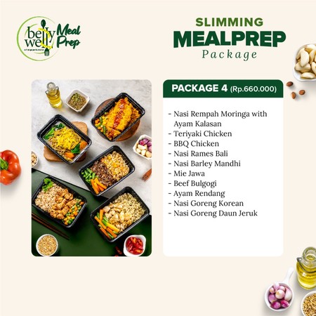 Bellywell Slimming Meal Prep Packages 5