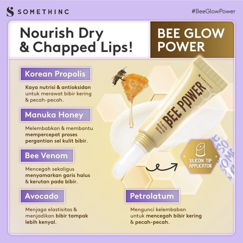 Bee Power Propolis Glow Lip Serum 3