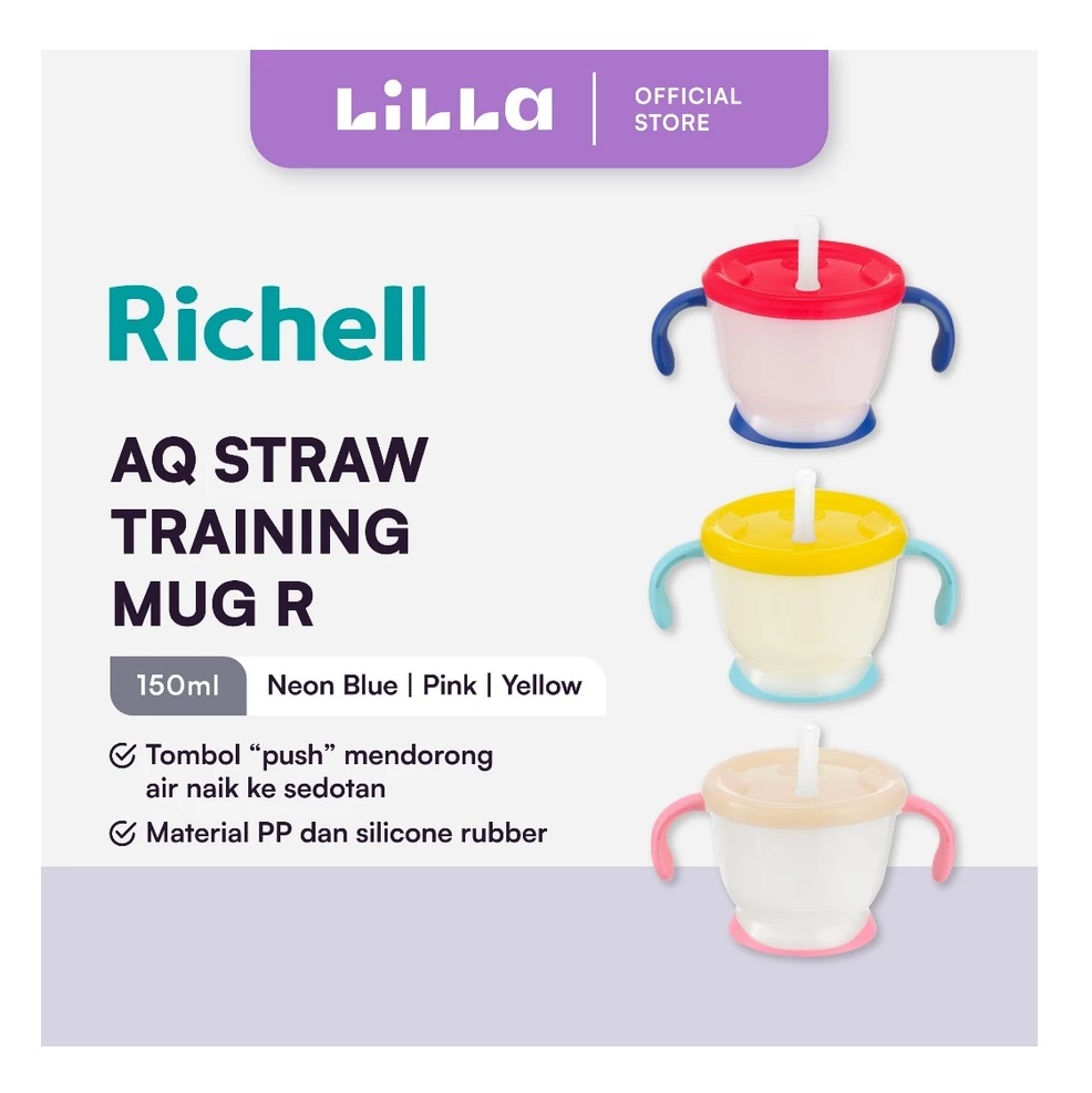 Richell Richell Cup De Straw Training