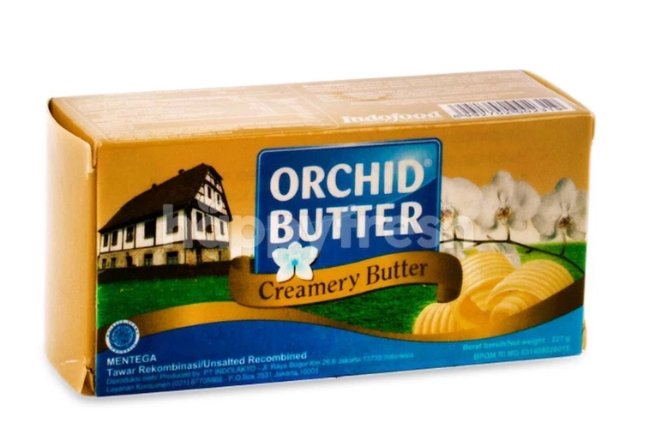 ORCHID BUTTER Unsalted Creamery Butter 
