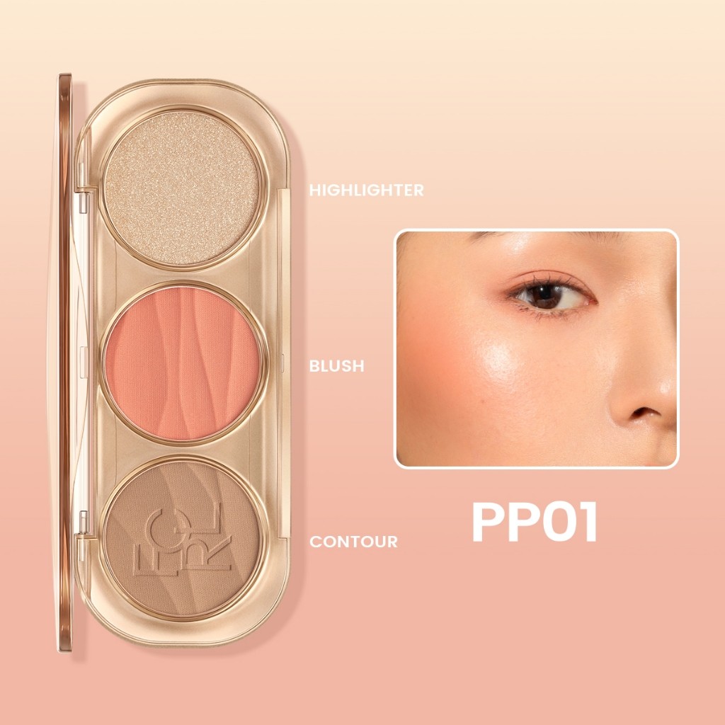 FCL Internasional Indonesia FOCALLURE Pro-Sculpt 3-in-1 Palette PP01