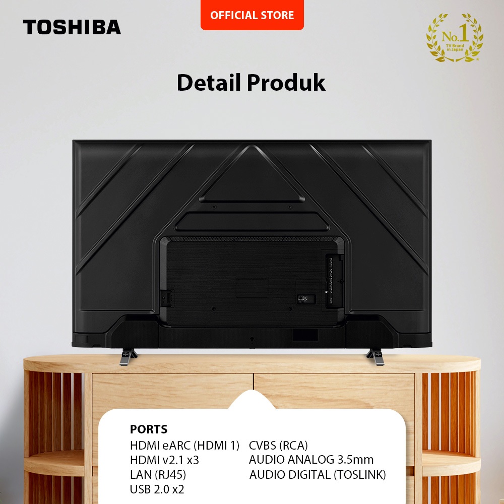  Toshiba International Toshiba 4K Ultra HD Smart TV 43M450NP