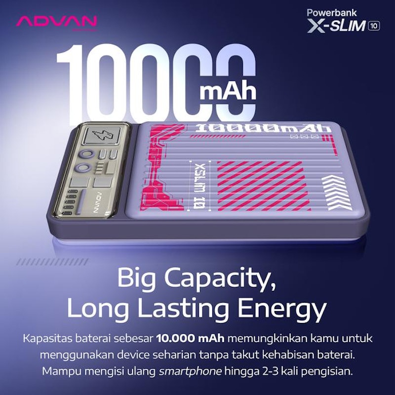 ADVAN Wireless Powerbank X-Slim 10 3