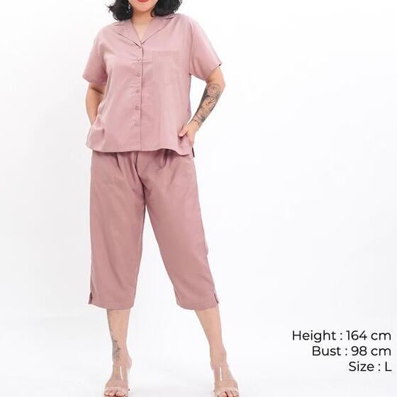  Nyonya Piyama Comfy Pajamas 7/8 Pants