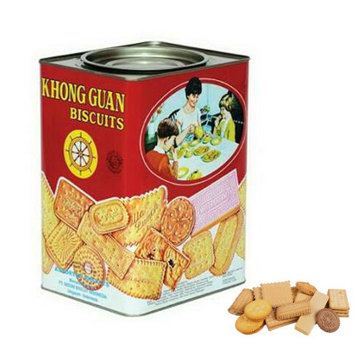 Nissin Biscuit Khong Guan Biscuits Assorted Red
