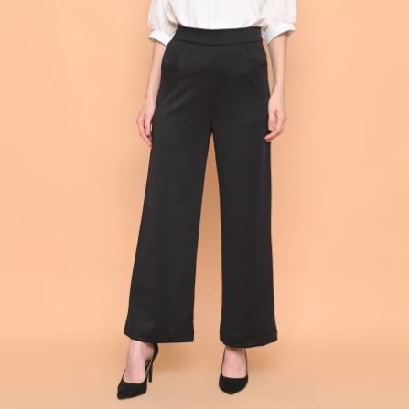 Cammomile  Celana Kulot Panjang Highwaist 031909011