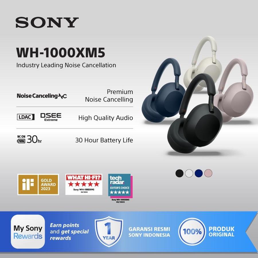 Sony Group Corporation Sony Wireless Noise Cancelling Headphones WH-1000XM5
