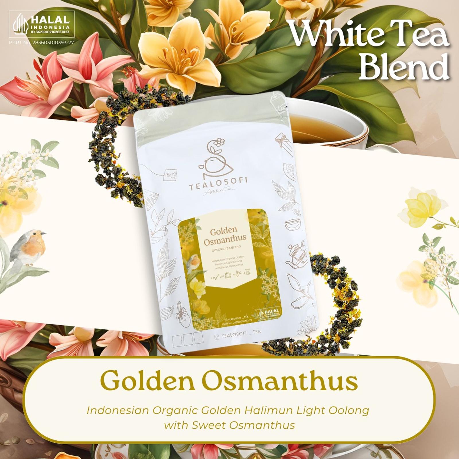  Tealosofi Golden Osmanthus Oolong Tea Blend