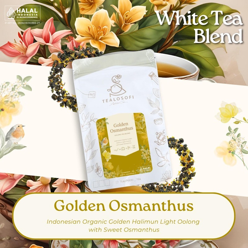 Tealosofi Golden Osmanthus Oolong Tea Blend 2