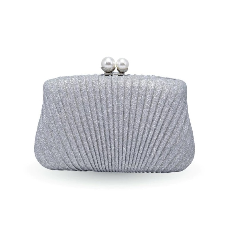 Waiwai Clutch Tas Pesta Gliter Mewah 1188