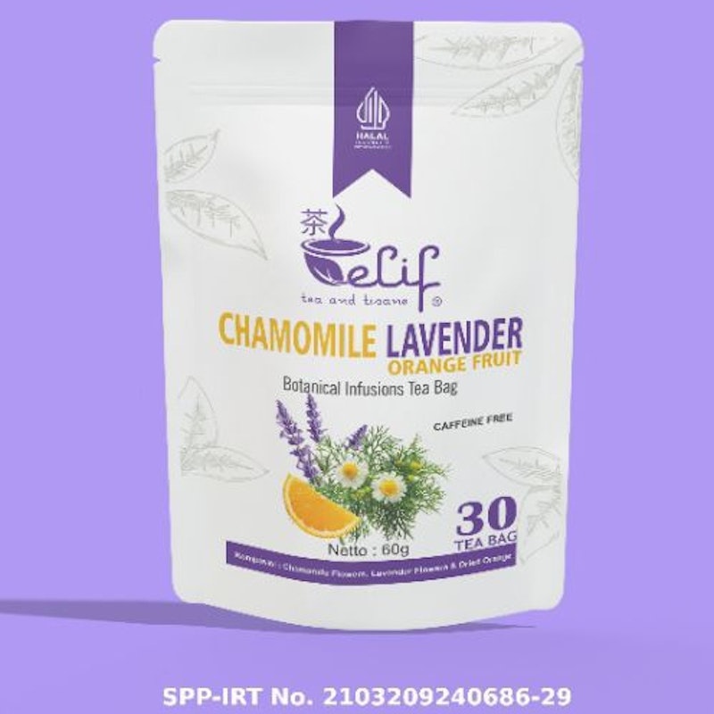 Elif Tea And Tisane Chamomile Lavender Orange Fruit Tea 2
