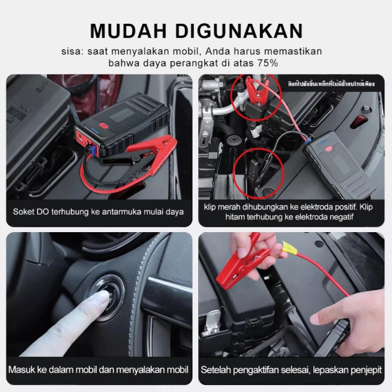  Soarfly Jump Starter Full Set with Pump