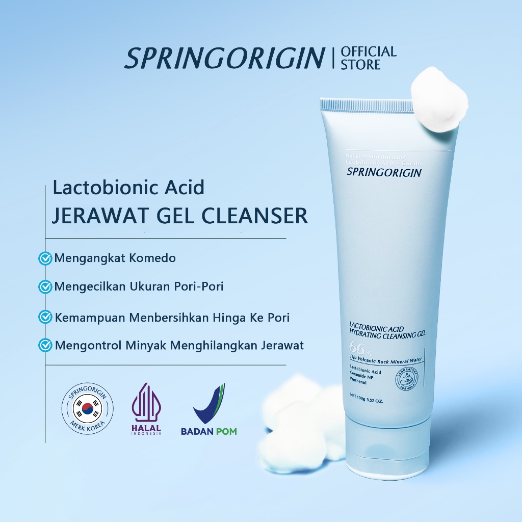 SpringOrigin SpringOrigin Lactobionic Acid Hydrating Cleansing Gel