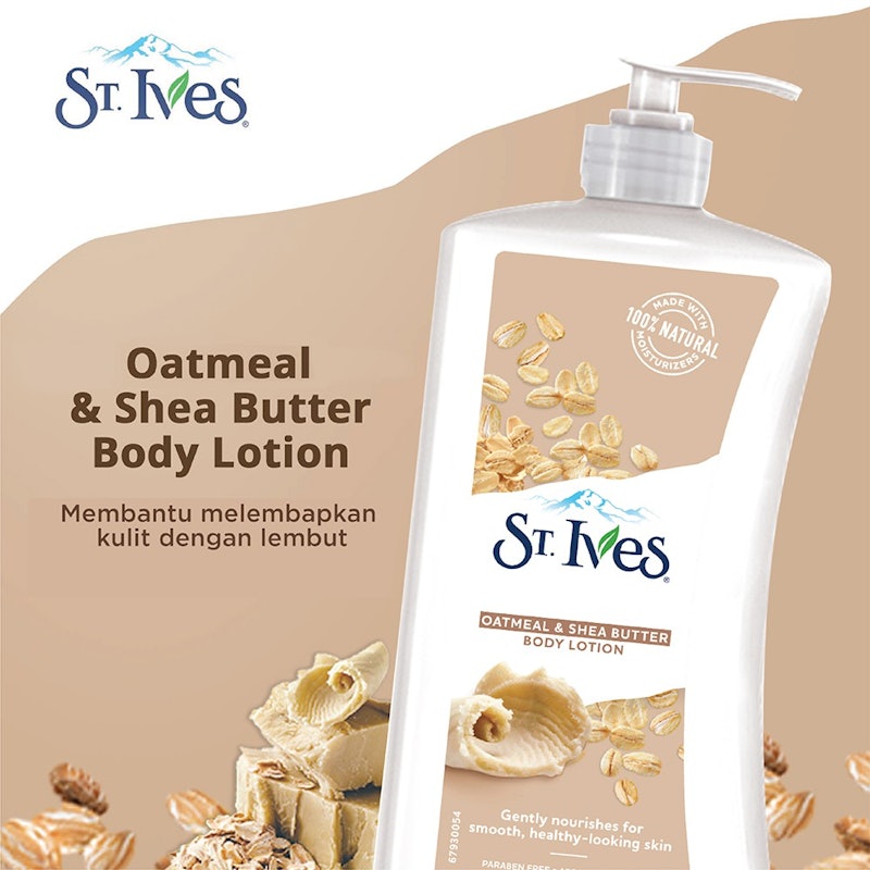 St.Ives Soothing Oatmeal & Shea Butter Body Lotion 3