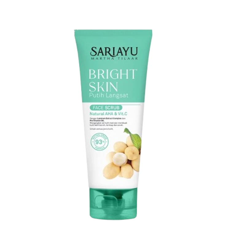 Bright Skin Putih Langsat Face Scrub 1