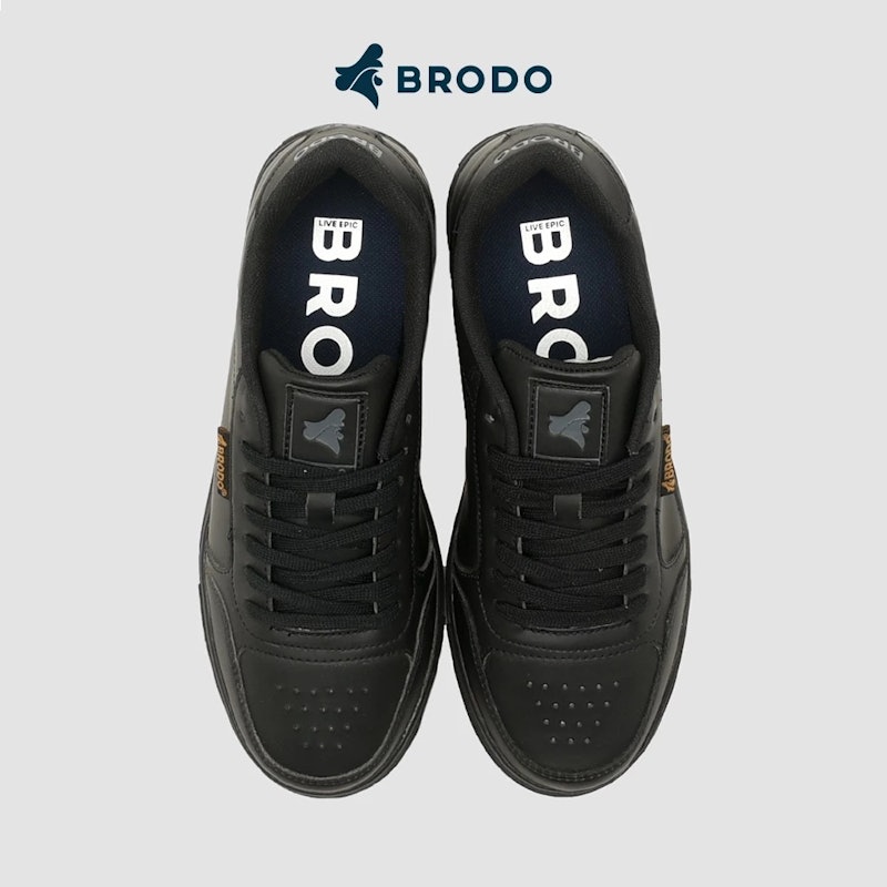 BRODO Sneakers Calcio Full Black 4