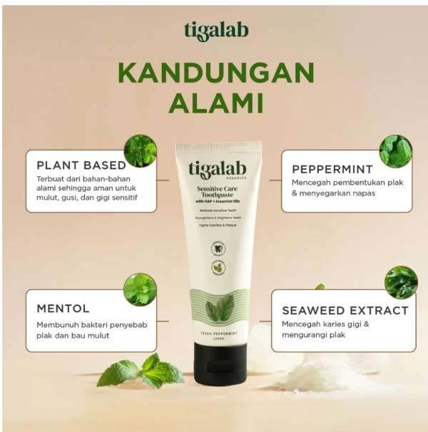  Tigalab Sensitive Care Toothpaste