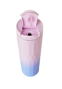 Tumbler SS 16 Oz SPRG FY24 Gradient Pink Blue 2