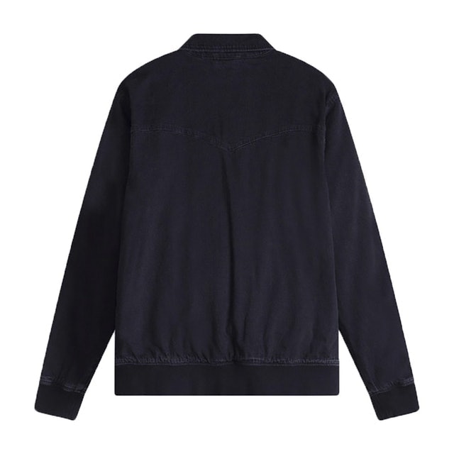Levi's Western Bomber Jacket Washed Black Denim 2