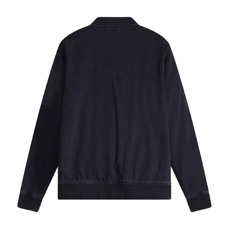 Levi's Western Bomber Jacket Washed Black Denim 2