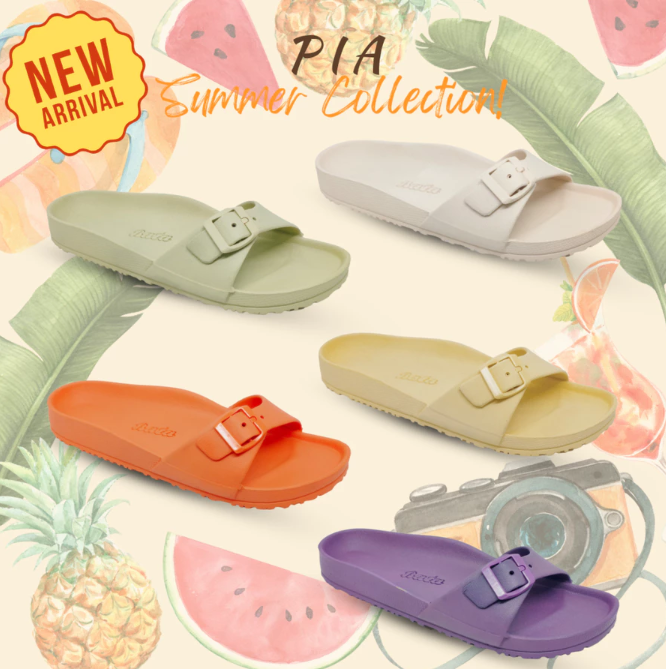 Sepatu Bata BATA Pia Sandal Slide Karet