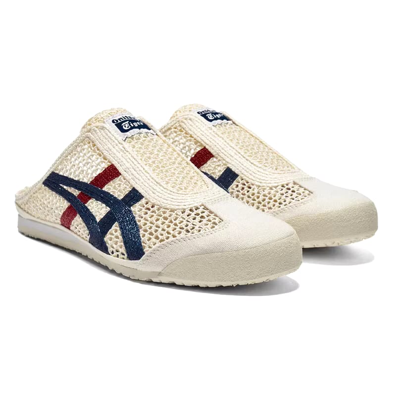 ASICS Onitsuka Tiger Mexico 66 Sabot Cream/Mako Blue