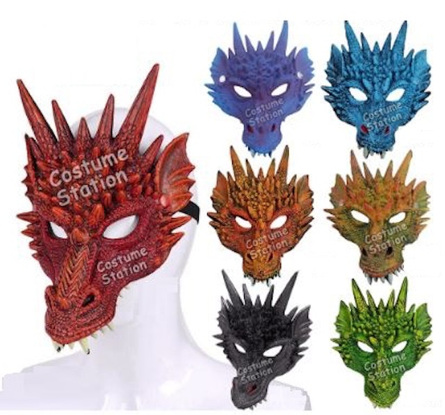 PU Dragon Mask 1