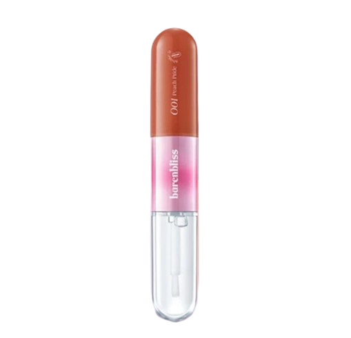 Barenbliss ｜ Multiverse of Me Dual Lip Cream (O01 Peach Pride)