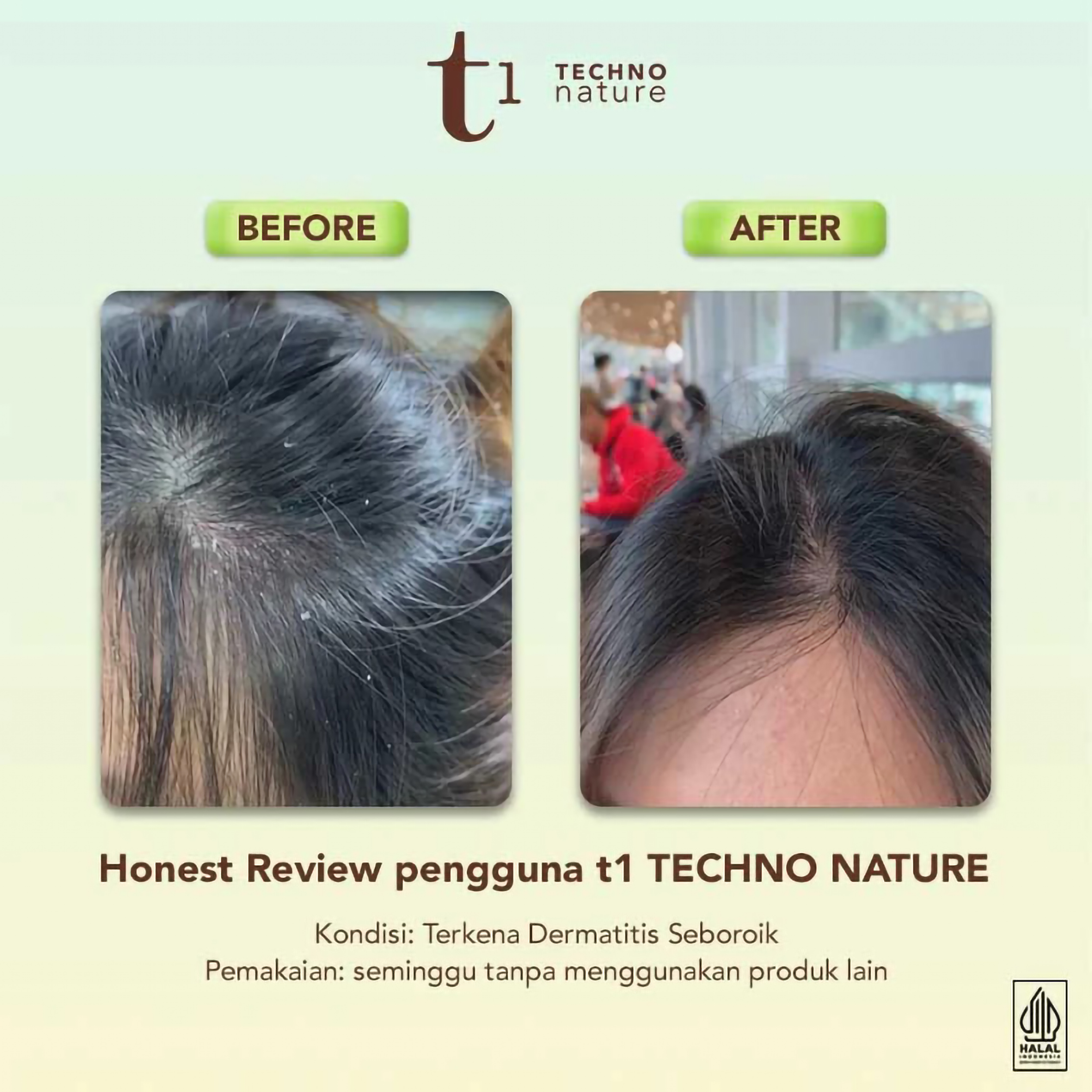 Akasha Wira International Makarizo T1 Techno Nature Micellar Shampoo 