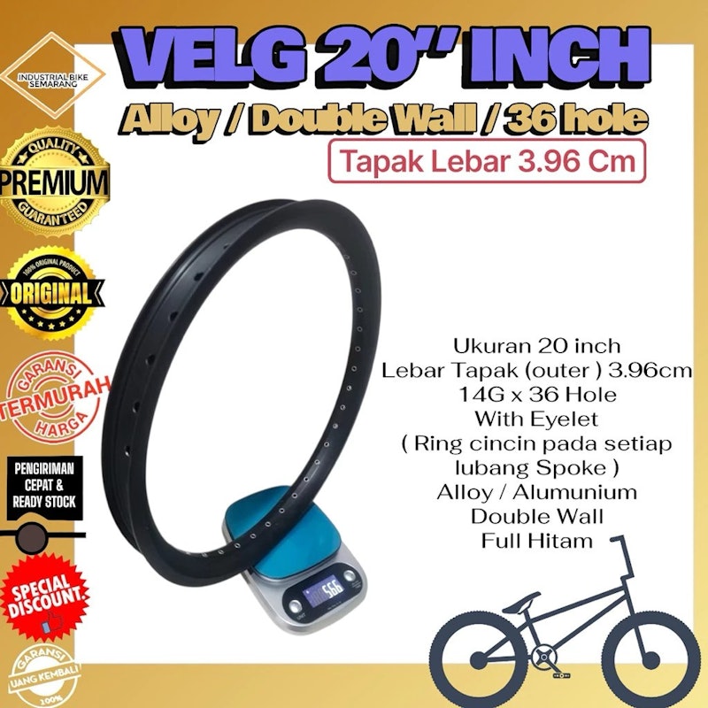 XLR8 Velg 20 Inch 2