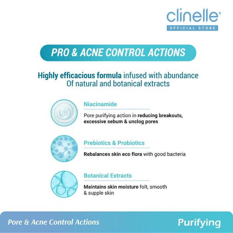 CLINELLE Purifying Pore Minimizer Essence Water 2
