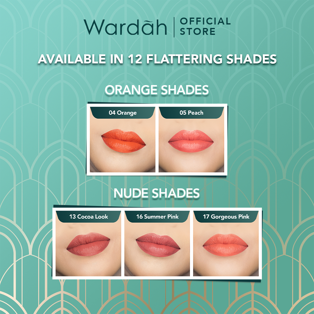 Paragon Technology and Innovation Wardah Exclusive Matte Lipstick - 05 Peach