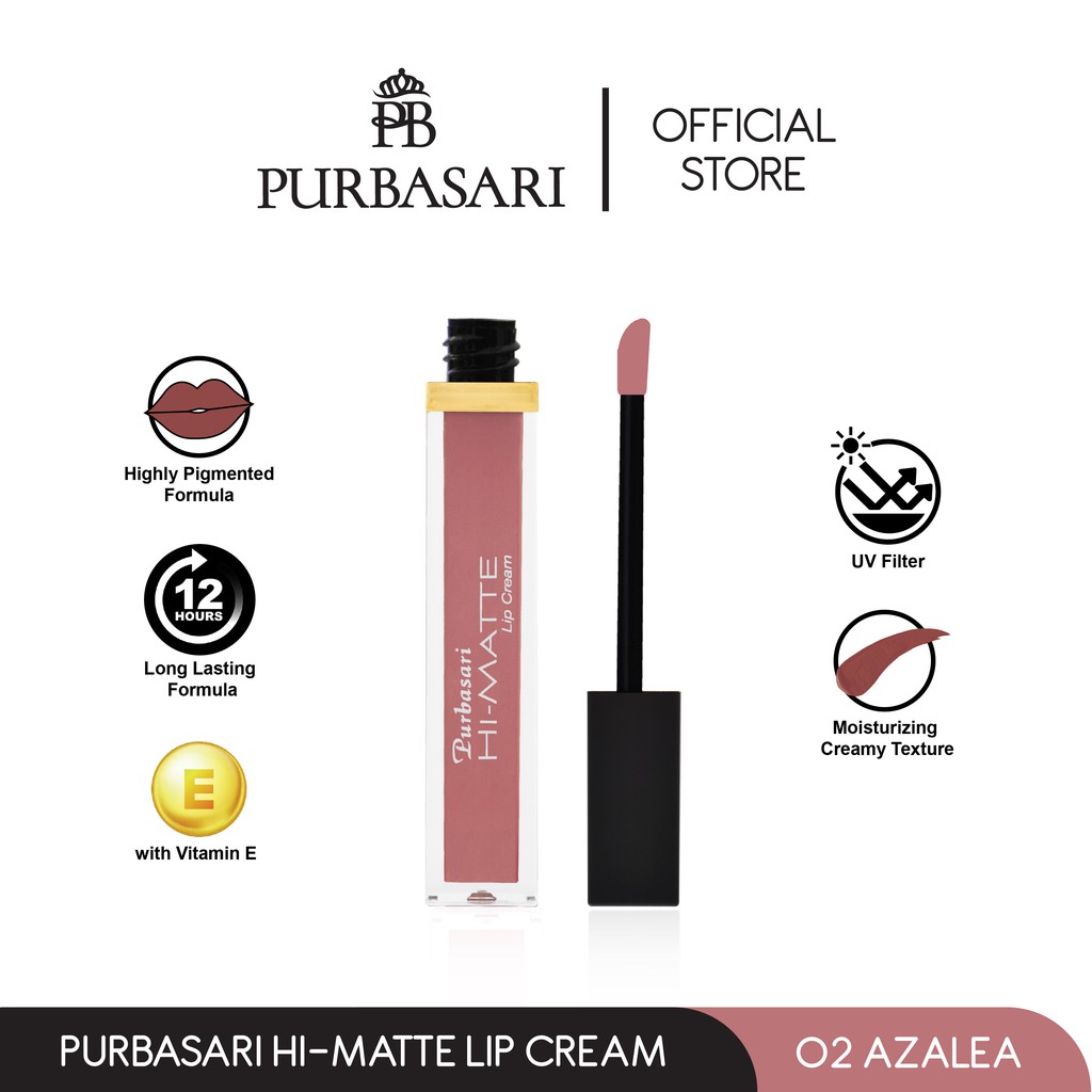 Hi-Matte Lip Cream - 02 Azalea 4