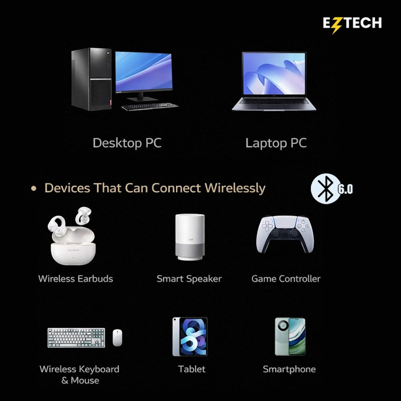 Eztech Bluetooth 6.0 Adapter 4