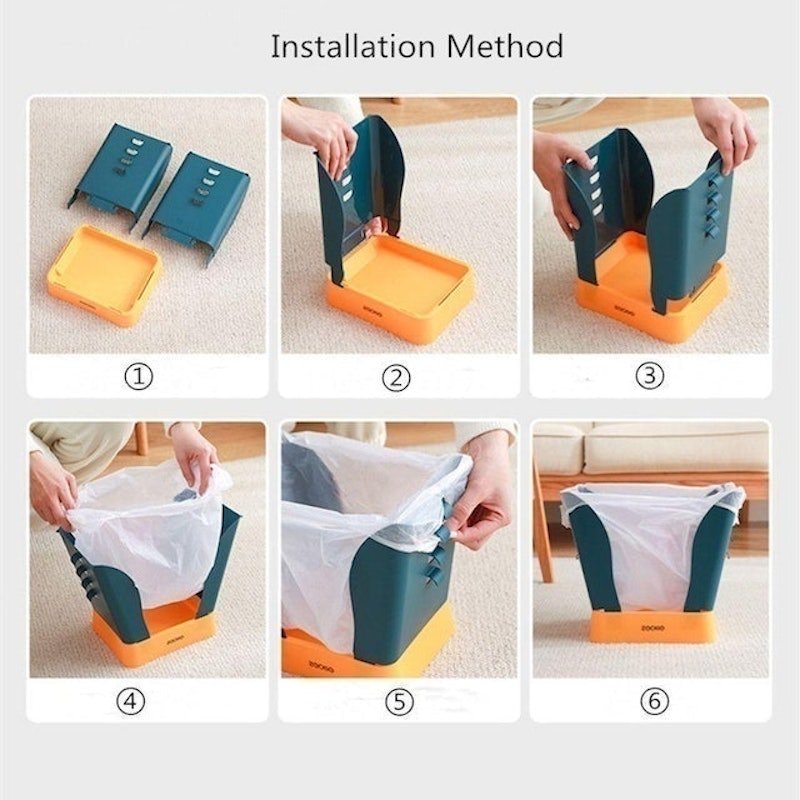 Trash Can - Tempat Sampah Lipat Adjustable 5