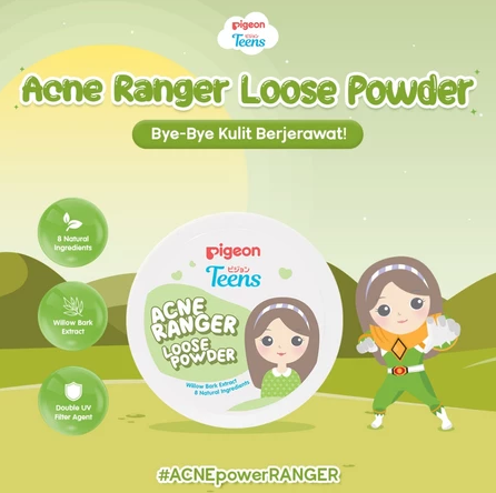 Pigeon Pigeon Teens Acne Ranger Loose Powder