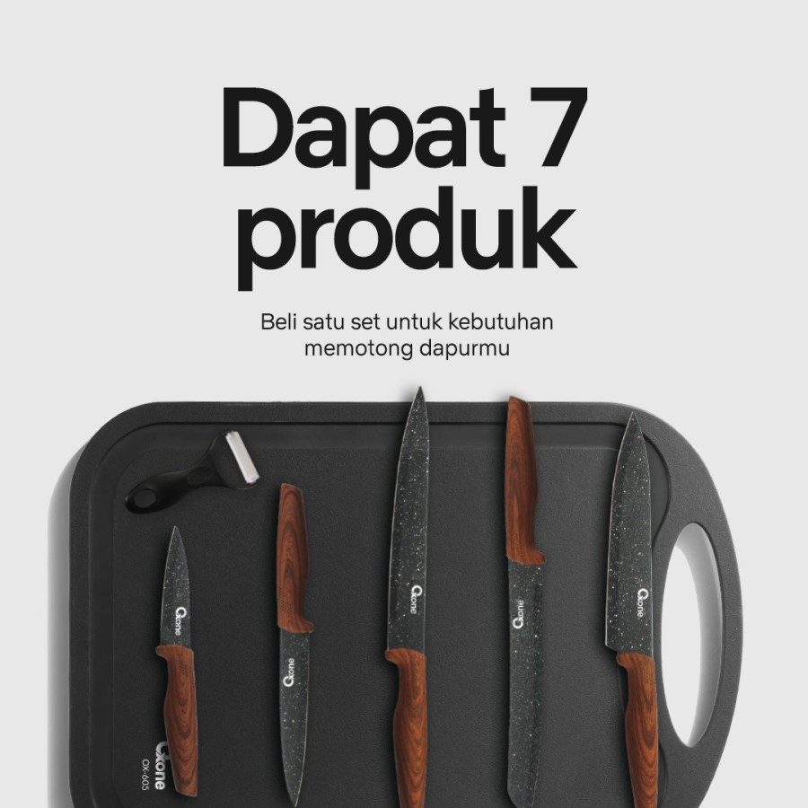 Octa Utama Oxone Marble Knife Set OX-605