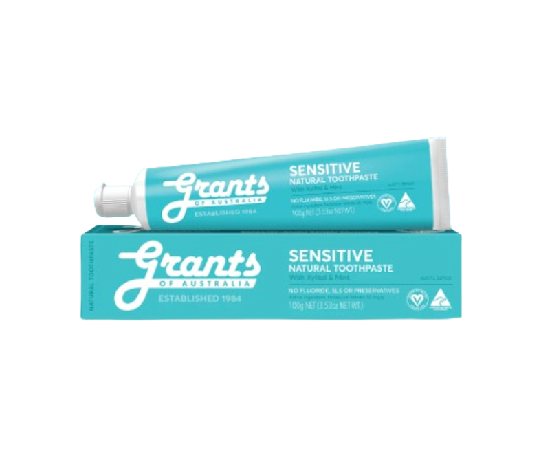 Grants of Australia Sensitive Natural Toothpaste with Xylitol & Mint 1