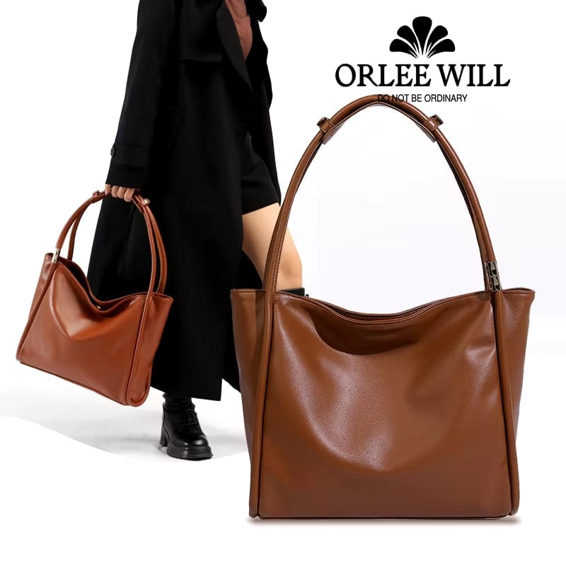 Orlee Will Tote Bag Wanita Kulit Asli 3