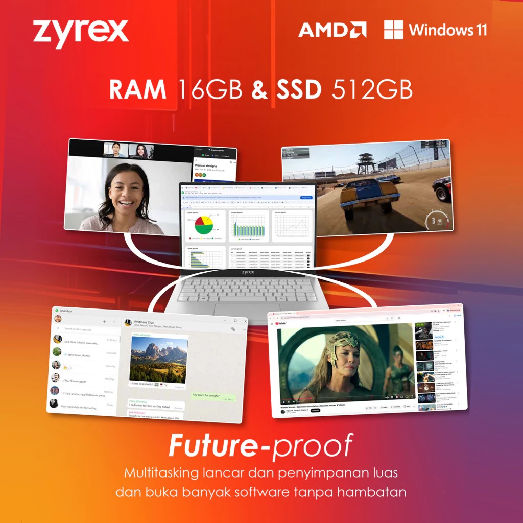 Zyrexindo Mandiri Buana ZYREX D-Tech Pro V1