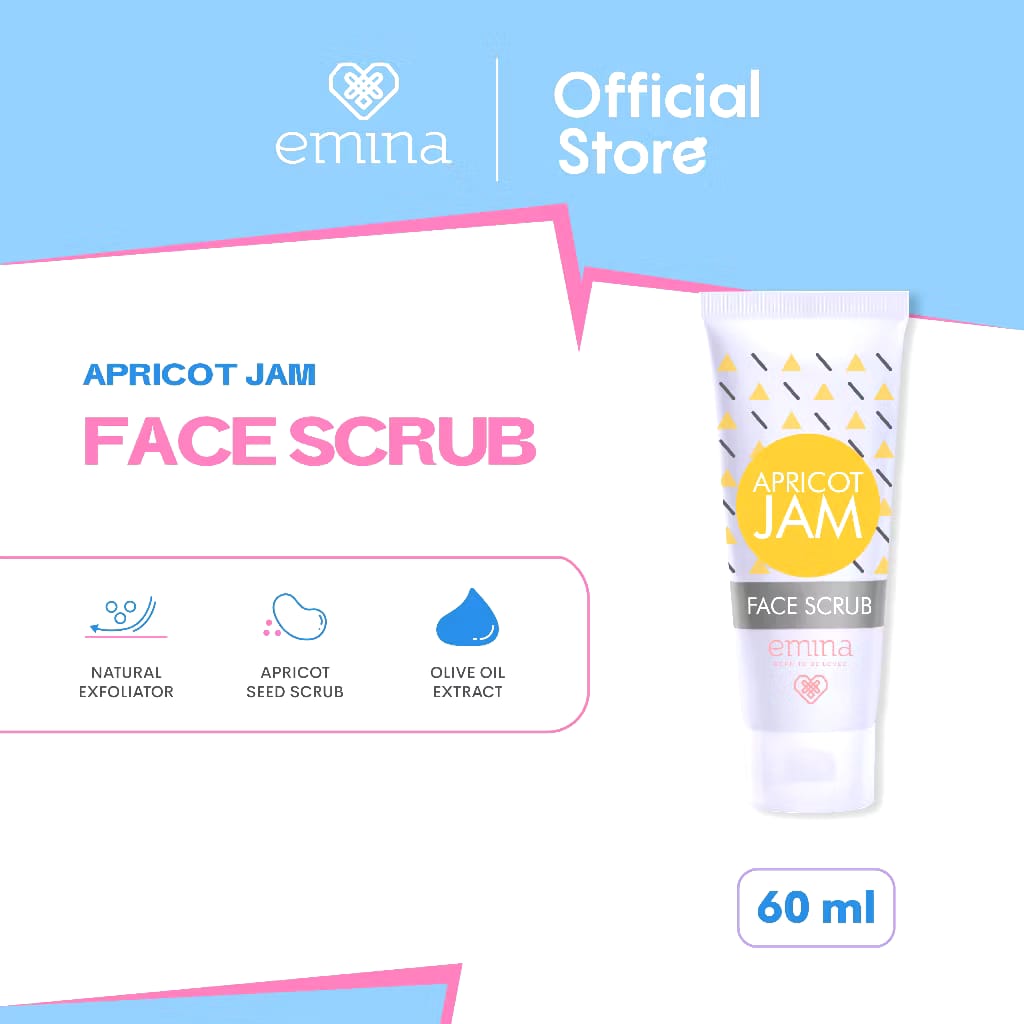 Paragon Technology and Innovation Emina Apricot Jam Face Scrub