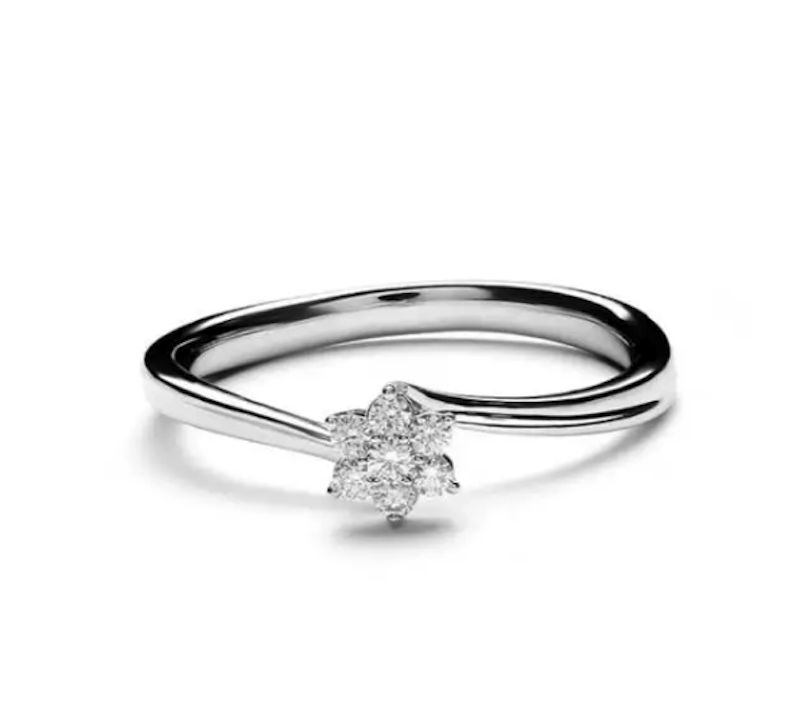 Lino and Sons Stephanie Diamond Ring Whitegold 1