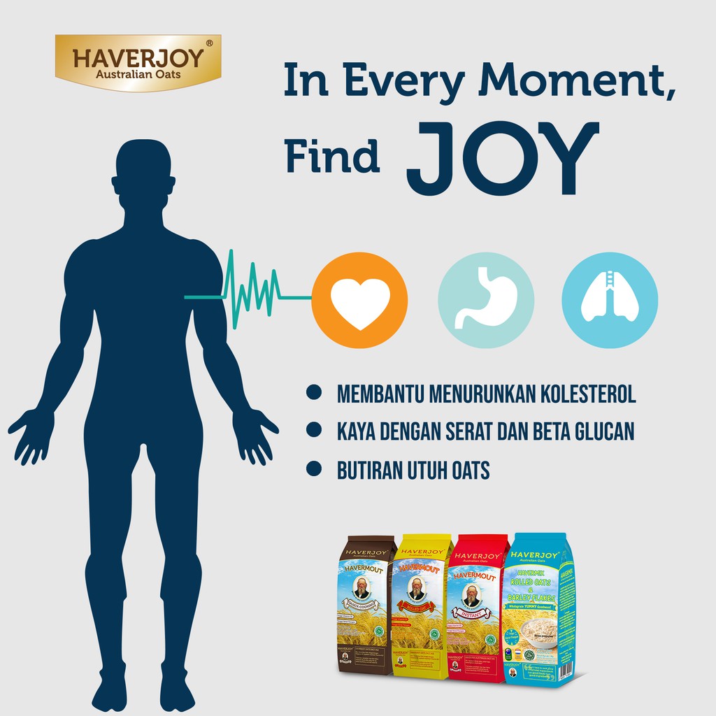 Haverjoy® Havermout Quick Cooking Oats