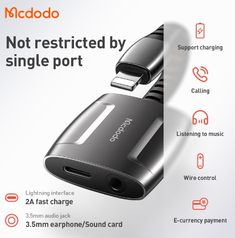 Converter Splitter For iPhone 2