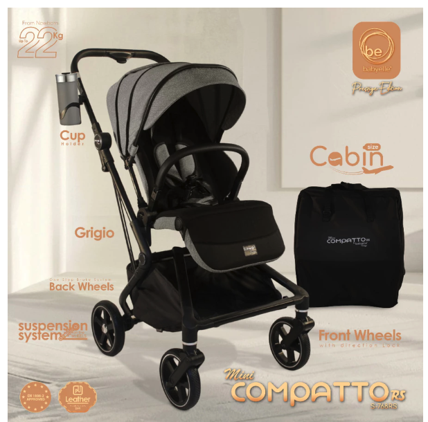  Babyelle Mini Compatto Prestige Edition RS S-768