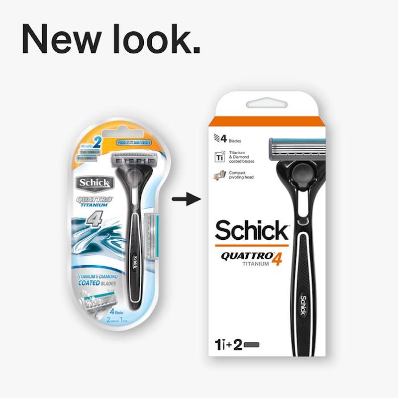 Schick Quattro Titanium Kit 3