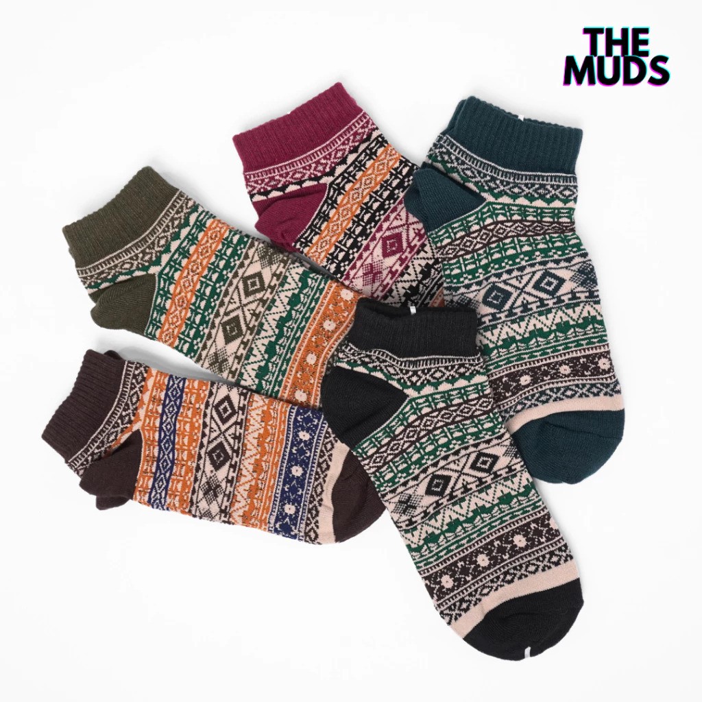 THE MUDS THE MUDS Lowcut Tribal Series Socks